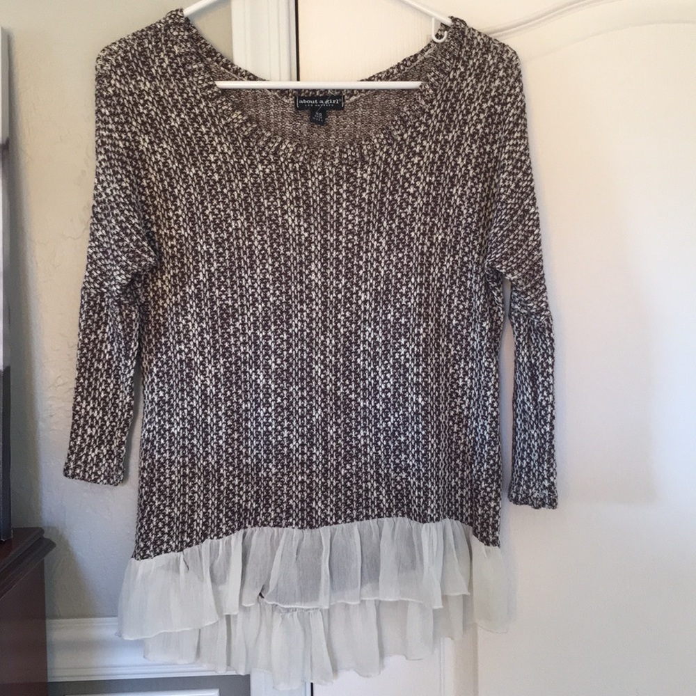 •About A Girl 3/4 Sleeve Blouse•